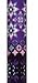 Royal Canes - Pretty Purple Designer Adjustable Derby Walking Cane with Engraved Collar