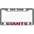 New York Giants Chrome License Plate Frame