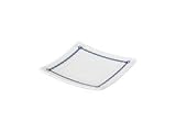 Nautica Yacht Club Square Appetizer Plate Set Set of 4
