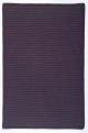 22 x27 Heart Simply Home Solid Eggplant Dark Purple/Dark Blue/Navy by Colonial Mills (CMI) Simply