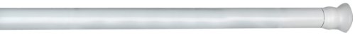 WENKO 19210100 Teleskop-Duschstange - Aluminium, Ø 2 cm, 70-115 cm, Chrom