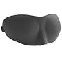 Dream Essentials Sweet Dreams Contoured Sleep Mask with Earplugs and Travel Pouch ~ Black