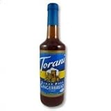 Torani Sugar Free Gingerbread Syrup 750mL
