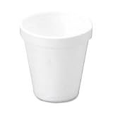 Drink Foam Cups, 12 oz., White, 40 Bags of 25/Carton