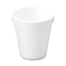 Drink Foam Cups, 12 oz., White, 40 Bags of 25/Carton