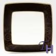 Noritake Mahogany Rose 10-1/4-Inch Square Plate