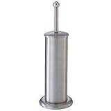 Toilet Bowl Brush with Stand, Stainless Steel Finish