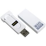 Axiom BioDrive - 512mb Hi-Speed USB 2.0 - Flash drive with Biometric fingerprint security