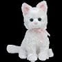 Ty Beanie Baby - Sugar - White sitting cat/Romeo - Tabby sitting cat (Colors May Vary)
