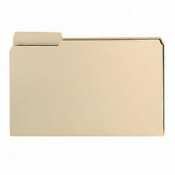 Esselte Corporation / File Folder, 1/3 Cut Left Tab, Legal, 1-Ply, Manila / ESS753131