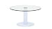Clear Round Glass Global Coffee Table 700 dia clear Image