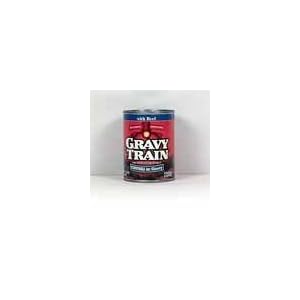 Bulk Savings 330466 Gravy Train Dog Food - Chunk Gravy - Beef- Case of 24