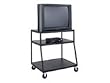 Bretford BBUL4440-M5 UL Listed TV Cart with 3-Outlet Electrical Unit for 36"-40" Televisions
