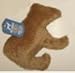 Castor & Pollux Plush Bear Toy With Squeaker, 1-Each