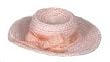 Dollhouse Miniature Pink Ladies Hat