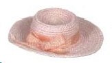Dollhouse Miniature Pink Ladies Hat