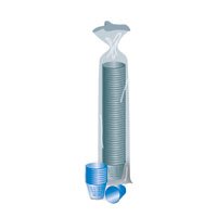 Disposable plastic graduated medicine cups with 1 oz capacity by Dynarex - 100 ea