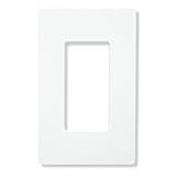 Lutron Electronics CW-1-WH-96 Claro Wallplate Lightswitch, White