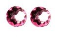PINK Rhinestone Pink Gem Mp3 Ear Bud Earbud Ipod Clips decorations