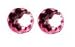 RHINESTONE pink GEM MP3 EAR bud earbud ipod clips NEW