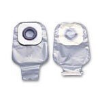 Karaya 5 Drainable 12" Pouch with Pre-Cut Karaya Barrier - 1 3/8" Stoma - Transparent - Box