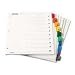 CARDINAL BRANDS INC. / CRD61028 / Traditional Onestep Index System, 10-Tab, 1-10, Letter, Asst, 6 Sets/pk / Sold as 1 PK