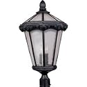 Maxim Lighting - 30251CDOB : Essex 3-Light Outdoor Pole/Post Lantern - Oriental Bronze