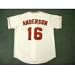 Garret Anderson Los Angeles Angels Majestic Baseball Jersey XL