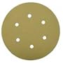 Mirka 23-378-120 6"  6-Hole 120 Grit Dustless Adhesive Sanding Discs - 100 Pack