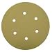Mirka 23-378-120 6"  6-Hole 120 Grit Dustless Adhesive Sanding Discs - 100 Pack