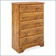 Standard Scotsdale 5 Drawer Chest in Pine Finish