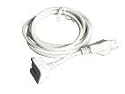 Apple Mac Ac Power Adapter US Extension Wall Cord for MacBook PowerBook iBook iPhone iPod "Brick" Adapters; P/N M8482 A1036 A1021 A1184 A1172 A1003 922-7097 922-5863