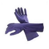 Rubbermaid Cleaning G305 Heavy-Duty Long Cuff Rubber Gloves