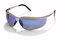 PELTOR METALIKS STYLISH SPORT SAFETY GLASSES BLUE MIRROR LENS (CE APPROVED)