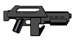 BrickArms Exclusive 2 to 4 Inch Scale Figure Style LOOSE Weapon M41A 'Xeno' Pulse Rifle Aliens