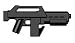 BrickArms Exclusive 2 to 4 Inch Scale Figure Style LOOSE Weapon M41A 'Xeno' Pulse Rifle Aliens
