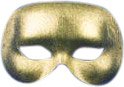 Gold Eye Costume Mask [Apparel]