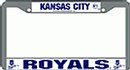 Kansas City Royals Chrome License Plate Frame