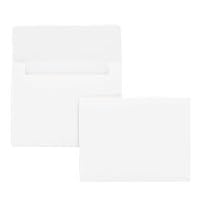 Quality Park 36217 Quality Park Invitation Envelopes, #5-1/2, 4-3/8-3/4, 24lb, White, 100/Box