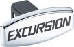 Bully Chrome Logo Hitch Covers - EXCURSION