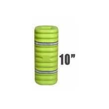Eagle 1710LM Hi-Vis Column Protector, 24" Length x 24" Width x 42" Height, For 10" Column, Lime Green