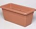 Euro3Plast 1683.01 Kasten 80 cm terracotta Akea terracotta + 1 Stab