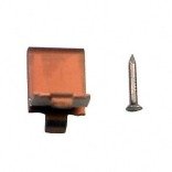 KV Shelf Support Clip (Bag of 20) Walnut