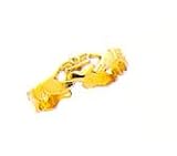 Toe Ring - 14kt Gold Claddaugh Toe Ring
