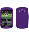 Purple Silicone Soft Skin Case Cover for Blackberry Bold 9700, Onyx 9700, 9020, 9780