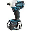 Makita BTD140Z 18-Volt 1/4" Hex LXT Lithium-Ion Impact Driver - Bare Tool Only, No Battery