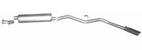 Gibson Aluminized Swept Side Cat-Back Exhaust System - 99-02 Nissan Xterra 3.3L 2/4wd 4dr Part# 12203