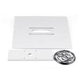 Epson False Ceiling Plate Kit - Mounting kit ( mounting tube, ceiling mount panel ) for projector - white