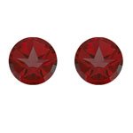 5.00 Cts of 8x8 mm Texas Star Matching Loose Garnet (2 pcs set) Gemstones