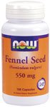 Fennel Seed by NOW Foods - (550mg - 100 Capsules)